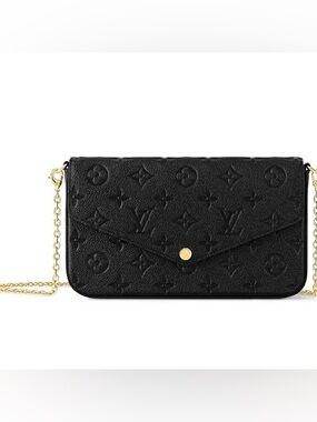 Louis Vuitton Pochette Félicie Black Monogram